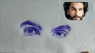 Drawing On Tissue Paper 😱😱 || Eye Drawing?