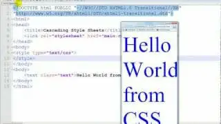 CSS Tutorial - 7 - font-size changing size of text