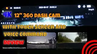 Vantop H612T 4K Dashcam Rear View Mirror Review