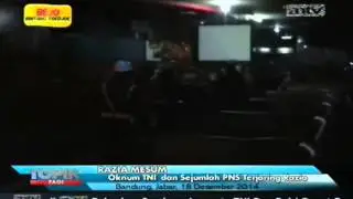 [ANTV] TOPIK, Oknum TNI Dan Sejumlah PNS Terjaring Razia Mesum