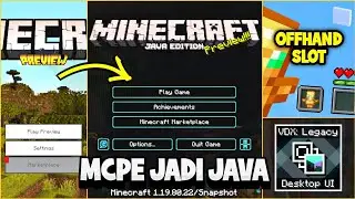 MCPE JADI MCPC! Ada High Contrast UI Di Mcpe 1.19+!