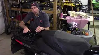 Ski-Doo 129" XS w/Fuel Caddy, Tunnel Bag & Up North Technologies Rack