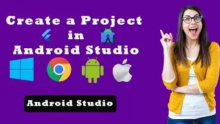 How to Create Flutter App in android studio | Flutter | Windows
