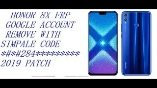 Honor 8x Frp Remove.