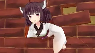 【MMD】頭側は壁尻と言うべきなのか...？【ネタ】
