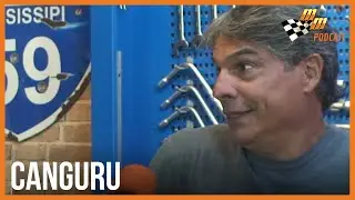 "CANGURU É MAIS ESTÚPIDO QUE UMA GALINHA" l NA GARAGEM MOMENTO MOTO
