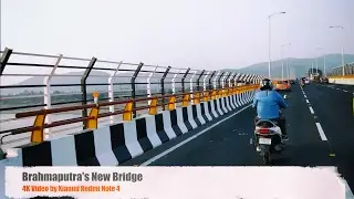Brahmaputra's New Bridge | 4K Video | Redmi Note 4 | Assam