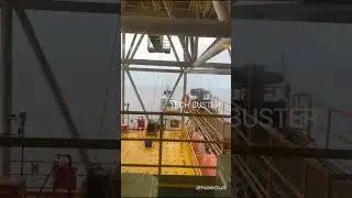 Ship passing while Towing Rig ❌️...Comment why? #shorts#marine #offshore #ship #vessel#sea