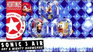 ✪ Ray and Mighty with Custom Abilities in Sonic 3 A.I.R.  ✪