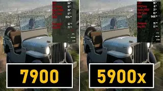 Ryzen 7900 vs 5900x gaming benchmarks upgrade or not?