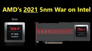 AMD Zen 4 & CDNA 2 in 2021: Hard Launching a 5nm War on Intel