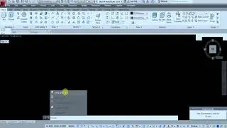 The Auto Complete Command line in  DemosCAD