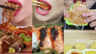ASMR MUKBANG COMPILATION - 72