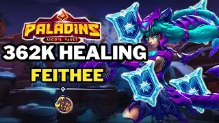 THE REAL GODDESS 362K+ Heals Paladins IO gameplay and Build 2024