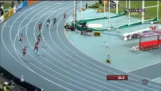 IAAF Moscow 2013 Mens 400m Final LaShawn MERRITT Wins