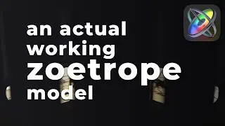 An Actual Working Zoetrope Model: Demo