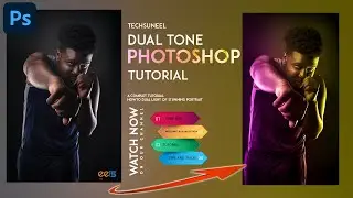 Dual Lighting Effect with Just 2 Layers in Photoshop TUTORIAL | DETAIL VIDEO