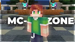 🔥I'M PLAYING SKY WARS ON MC-ZONE! MINECRAFT PE 1.21