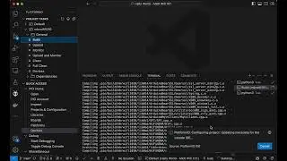 Platform.io - Clean, Build and Upload and Monitor