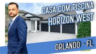 Linda Casa com Piscina em Royal Estates - Horizon West