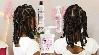 Mielle Organics | Tinys & Tots ▸ Review + 2 Strand Twists