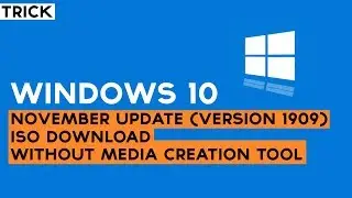 How to Download Windows 10 ISO File Image For Free - Latest 1909 Download