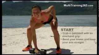 Full Body Exercise - Dumbbell Overhead Lift