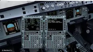FSLabs A320-X Basics: Secondary Flightplan and Fix Info functions