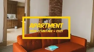 Mid-Century Modern Apartment Tour // Cozy 2 Bedroom