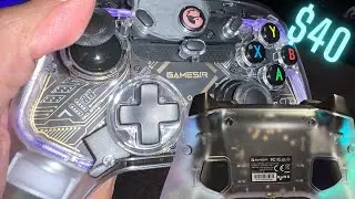 GameSir T4 Kaleid Controller Review-Anti Stick Drift and Gorgeous!