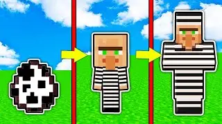 КАК МЕНЯЛСЯ ЖИТЕЛЬ ПРЕСТУПНИК ЗАКЛЮЧЕННЫЙ МОБ И ЕГО ЖИЗНЕННЫЙ ЦИКЛ В МАЙНКРАФТ! ЭВОЛЮЦИЯ И ТРОЛЛИНГ
