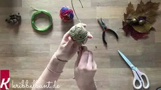 DIY kribbelbunt.de I Meisenknödel ganz einfach verschönern
