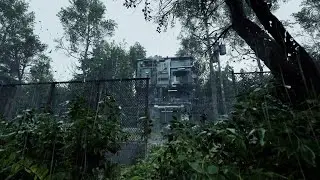 distant future ambience - rain sound on leaves