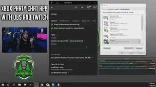 XBOX PARTY CHAT APP WITH OBS AND TWITCH (UPDATED) 2019