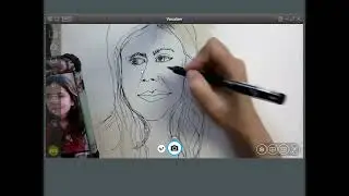 Contour Line Portraits