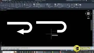 How to draw perfect arrow in autocad | engineerboy