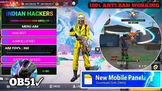 OB51 FREE FIRE MOD MENU 🔥 UNLIMITED DIAMOND HACK 🔥 FF MOD MENU APK latest version