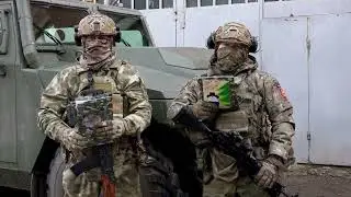 Новогоднее поздравление от офицеров Управления Росгвардии по ЛНР. Декабрь 2023 год #denvideomaker