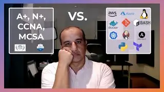 Old IT Path (A+/N+/CCNA/MCSA) VS. New IT Path (ITF, Linux, Cloud, DevOps, ML, AI)  // من أين أبدأ؟