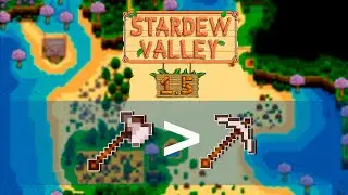 Priorize o machado na fazenda de PRAIA - Stardew Valley