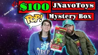 $100 JNavoToys Funko Pop Mystery Box Unboxing! Semi-Vaulted Box! Giveaway Results!