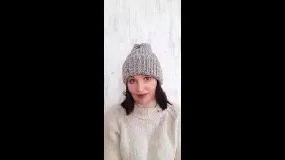 Шапка тыковка ручной вязки