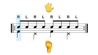 EASY Exercises To Coordinate Your Hands & Feet On Drums 🥁