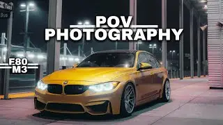 LATE NIGHT POV PHOTOSHOOT WITH A BMW F80 M3! (HD)
