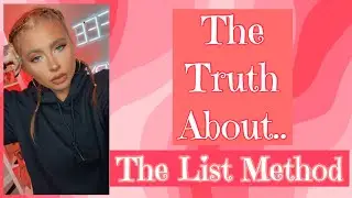 The List Method for Manifesting