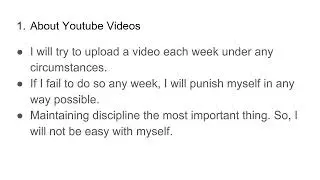 First YT video