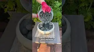 Give your patio some flare with these easy DIY Fire Bowls 🔥