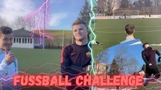 FUSSBALL CHALLENGE VS 3. LIGA SPIELER ⚽⚽⚽