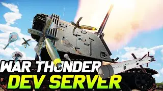 NEW UPDATE?!!! Parachute Bombs, Spike Missile, Derp Tanks... - War Thunder Dev Server