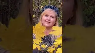 Авторская корона Синяя Звезда. Мастер Ирина Шикова.